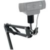 imageRockville iSTAND 75 Desktop Boom Arm Stand MicPhoneTabletWebcam Holder Weighted Steel Base 360Degree Swivel AntiScratch Grip for Podcasting and Streaming