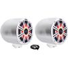 image2 Kicker KM65 65 LED 360 Degree Swivel Chrome Surface Mount Boat Speakers