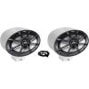 image2 Kicker PS69 6x9 360 Degree Swivel Chrome Surface Mount Boat Speakers
