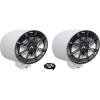 image2 Kicker PS69 6x9 360 Swivel White Aluminum Surface Mount Boat Speakers