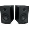 imageRockville ASM4 Powered Studio Monitor Speaker Pair 4 2Way 200W Black Bluetooth Optical Input Perfect for Studio Monitoring Computer Speakers