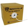 imageRockville CL161002 CL2 Rated 16 AWG 100 Speaker Wire InWall and Ceiling Use 2 Conductor OxygenFree Copper High Strand Count Perfect for 70V100V Home and Commercial Audio Installs14 AWG 250 Foot