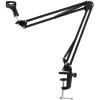 imageRockville DMS40 40Inch Studio Microphone Boom Arm Stand Aluminum Desk Clamp 360 degree Rotation Steel Frame ABS Mic Clip for Podcasting and Streaming30