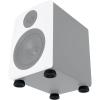 imageRockville ISOPAD AluminumSilicone Isolation Pad Feet Vibration Absorbing AntiSlip for Studio Monitors and Speakers
