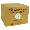 imageRockville RCC125002 12 AWG 500ft CCA Speaker Wire CL2 Rated InWallCeiling 70V Support HighStrand Count Flexible Jacket Durable Design for Home Theater and Commercial Audio250 ft
