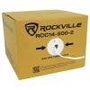 imageRockville RCC142502 14 AWG 250ft CCA Speaker Wire CL2 Rated inWallCeiling 2Conductor 70V Compatible Flexible PVC Jacket for Home Theater and Commercial Audio500 ft