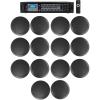 imageRockville RCS1806 Bundle 6Zone 180Watt 70V Home Audio Amplifier 14 65 in 70V Ceiling Speakers Bluetooth Multi Room Sound System 15Items