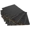 imageRockville RockMat 5015 50 Sq Ft Butyl Sound Deadening Mat 15MM 60 Mil Aluminum Foil Backing Adhesive Precut Sheets Reduces Road Noise and Vibrations Car Truck Van RV Marine37 SQ FT  60 MIL