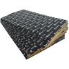 imageRockville RockMat 5015 50 Sq Ft Butyl Sound Deadening Mat 15MM 60 Mil Aluminum Foil Backing Adhesive Precut Sheets Reduces Road Noise and Vibrations Car Truck Van RV Marine15 SQ FT  100 MIL