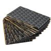 imageRockville RockMat Pro 37 Car Sound Deadening Mat 15 Sheets 37 Sq Ft 277mil Butyl RubberFoamAluminum for Car Audio Soundproofing Easy Install Reduces Vehicle Noise amp Vibration15 SQUARE FEET