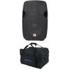 imageRockville SPGN104 Bundle 10 800Watt 4 Ohm Passive DJ PA Speaker Cabinet with ABS Lightweight Enclosure TB10 v2 Padded Carry Bag for 10 in Speaker and Stand 2Items