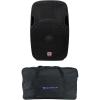 imageRockville SPGN154 Bundle 15 1600Watt Peak  400W RMS DJ PA Speakers 4Ohm TB15 Weatherproof Speaker Bag Carry Case 2Items
