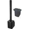 imageRockville Titan Array Speaker System V2 Lightweight Column PA Dual 10 Inch Subwoofers 3200W Peak Bluetooth BlackBlack