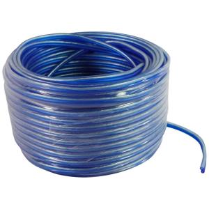 imageRockville BLUE 16G100 16 Gauge 100 Ft Speaker Wire OFC 100 Copper High Flexibility Durable Insulation Low Resistance for Car Audio and Home TheaterBlue