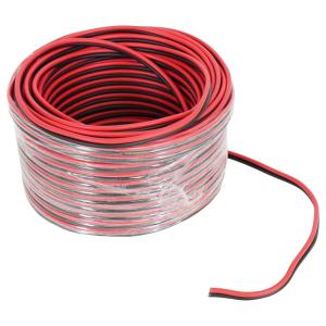 imageRockville BLUE 16G100 16 Gauge 100 Ft Speaker Wire OFC 100 Copper High Flexibility Durable Insulation Low Resistance for Car Audio and Home TheaterRed