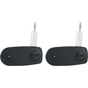 imageRockville BTLink Bluetooth Adapters 2 Aux to Bluetooth 50 Wireless Sync DSP Audio 35ft Range Perfect for Home Car and Pro Audio SystemsSmall
