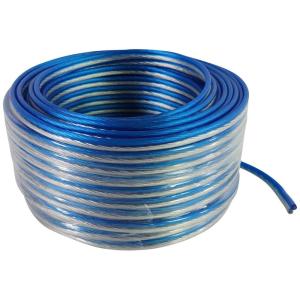imageRockville Blue 14G100 14 Gauge 100 Ft Speaker Wire 100 OFC Copper MarineGrade Tinned Flexible Low Resistance for Car Marine and Home AudioBlue