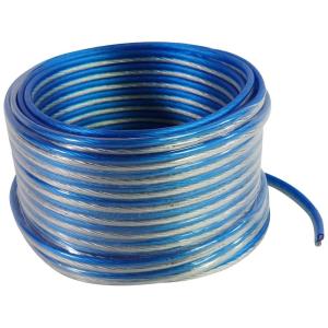 imageRockville Blue 14G50 OFC 14 Gauge 50 Foot 100 OFC Copper Speaker Wire Tinned MarineGrade Jacket Flexible Stranded Design for Car Marine Outdoor amp Home AudioBlue