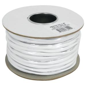 imageRockville CL161002 CL2 Rated 16 AWG 100 Speaker Wire InWall and Ceiling Use 2 Conductor OxygenFree Copper High Strand Count Perfect for 70V100V Home and Commercial Audio Installs14 AWG 100 Foot