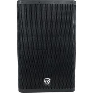 imageRockville DX15 2000W 15 Powered PA Speaker 2Channel Mixer XLR amp 14 Inputs DualAngle Pole Mount Stage Monitor Angle Perfect for Live Sound Events Venues amp DJs15