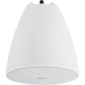 imageRockville PEN65T White 65 70V Hanging Pendant Speaker 20W10W5W Taps Wide Dispersion Sleek Design Perfect for RestaurantsCafesWhite