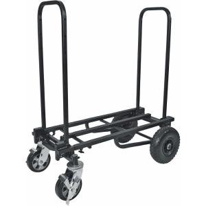 imageRockville Rock Cart OffRoad DJ Transport Cart Big Wheels Smooth Casters Wheel Locking 700lbs Capacity Folding Steel Perfect for Gigs amp EventsROCK CART OFFROAD