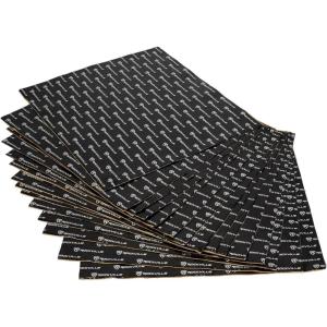 imageRockville RockMat 5015 50 Sq Ft Butyl Sound Deadening Mat 15MM 60 Mil Aluminum Foil Backing Adhesive Precut Sheets Reduces Road Noise and Vibrations Car Truck Van RV Marine37 SQ FT  60 MIL