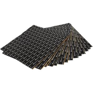 imageRockville RockMat 5015 50 Sq Ft Butyl Sound Deadening Mat 15MM 60 Mil Aluminum Foil Backing Adhesive Precut Sheets Reduces Road Noise and Vibrations Car Truck Van RV Marine37 SQ FT  100 MIL