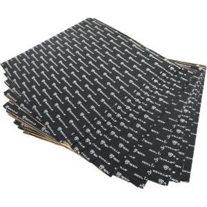 imageRockville RockMat 5015 50 Sq Ft Butyl Sound Deadening Mat 15MM 60 Mil Aluminum Foil Backing Adhesive Precut Sheets Reduces Road Noise and Vibrations Car Truck Van RV Marine50 SQ FT  100 MIL