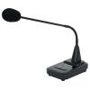imageRockville CHMIC70 PushtoTalk Condenser Gooseneck Paging Microphone Builtin Chimes Flexible Stand for Commercial Announcements