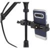 imageRockville IPS55 Smartphone Mount w360 Degree Swivel Fits Devices up to 41quot Secure Dual Knob Grip ToolFree Install for Mic Stands and Content Creators