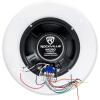imageRockville MC80 Pair Metal 8 70V25V inCeiling Commercial PA Speakers 20W RMS Volume Control Enhanced Bass Wide Dispersion for RestaurantsOffices