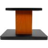 imageRockville Pair RHT8C 8quot Desktop Speaker Stands 66 lbs Capacity Wood Finish ResonanceFree Cable Management Isolation Pads for BookshelfStudio MonitorsWood