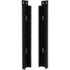 imageRockville RAIL12U 12U Reversible Rack Rails with M5 Circle or Square Screw Holes  234 Rackmount Rails for 6U Racks Circle amp Square Hole Options for Quick Gear Installation and Protection8U