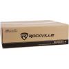 imageRockville RCS6506 650 Watt 6Zone 70V Commercial Amplifier Bluetooth USBSDFM Playback RackMountable for Restaurants amp Offices