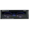 imageRockville REQ20 Dual 10 Band Graphic Equalizer 19 Rack Mount Stereo RCA InputsOutputs VU Meters LEDLit Sliders for Live Sound and Studio Recording