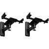 imageRockville RHSB8 Adjustable Wall Mount Speaker Brackets Pair 180Degree Swivel 10Degree Tilt 40lb Capacity Perfect for Home Theater and Studio Monitors