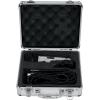imageRockville RMCICE Pro Dynamic Vocal Microphone Cardioid Faux DiamondCovered Rugged Metal Body 2 Cables Case Mic Clip for Stage Studio Karaoke