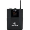imageRockville RWM61U Professional UHF Wireless Microphone System Headset amp Guitar Up to 400ft Range 10Hour Battery Multifunction Display for Musicians amp Presenters