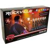 imageRockville RWM66 6Mic Wireless UHF Microphone System 48 Channels Metal Build InterferenceFree Long Range Easy Setup for Karaoke Events and Live Performances
