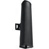 imageRockville WET ARRAY 4 Black 70V 60W Commercial Wall Mount Swivel Column Speaker 2Way Line Array Design IP55 Waterproof IndoorOutdoor Use for Restaurants Churches AuditoriumsBlack