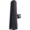 imageRockville WET ARRAY 4 Black 70V 60W Commercial Wall Mount Swivel Column Speaker 2Way Line Array Design IP55 Waterproof IndoorOutdoor Use for Restaurants Churches AuditoriumsBlack