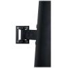 imageRockville WET ARRAY 4 Black 70V 60W Commercial Wall Mount Swivel Column Speaker 2Way Line Array Design IP55 Waterproof IndoorOutdoor Use for Restaurants Churches AuditoriumsBlack