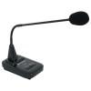 imageRockville CHMIC70 PushtoTalk Condenser Gooseneck Paging Microphone Builtin Chimes Flexible Stand for Commercial Announcements