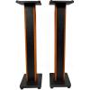 imageRockville Pair RHTSB 36 Inch Bookshelf Speaker Stands HighPerformance Wood Cable Management Dual Platform Sizes for Home Theater and Studio MonitorsClassic