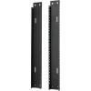 imageRockville RAIL12U 12U Reversible Rack Rails with M5 Circle or Square Screw Holes  234 Rackmount Rails for 6U Racks Circle amp Square Hole Options for Quick Gear Installation and Protection10U