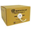 imageRockville RCC141004 14 AWG 100ft 4 Conductor Speaker Wire CL2 inWall Rated CCA OxygenFree Low Resistance for Home Theater and Audio Systems500 ft