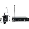 imageRockville RWM61U Professional UHF Wireless Microphone System Headset amp Guitar Up to 400ft Range 10Hour Battery Multifunction Display for Musicians amp Presenters