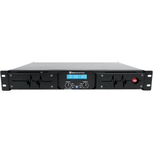 imageRockville D14 7000w Peak2000w RMS ClassD 2 Channel Amplifier 15U RackMount LCD Display Cooling Fans Builtin Crossover for DJs and Live Sound