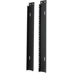 imageRockville RAIL12U 12U Reversible Rack Rails with M5 Circle or Square Screw Holes  234 Rackmount Rails for 6U Racks Circle amp Square Hole Options for Quick Gear Installation and Protection12U